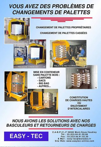 Basculeurs retourneurs de charges